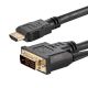KETTZ HDMI na DVI kabl 18+1 PIN 1.8m HDD-18 - 101-08