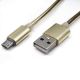 VELTEH USB metalni kabl Mikro 1m MAB-K010 Gold - 101-34