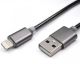 VELTEH USB metalni kabl za Iphone 1m IAB-K010 Grey - 101-36