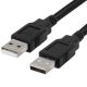 KETTZ USB A na USB A kabl 1.8m U-K180, Crni - 105-14