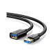 UGREEN USB kabl M/F 3.0 0.5m, Crni US129 - 30125