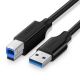 UGREEN kabl za štampač USB 3.0 AM na BM 1m US210 - 30753