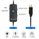 Slusalice Gaming Nubwo N11U LED USB crno plave - 204031