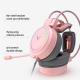 Slusalice Gaming Rapoo VH610 7.1 USB pink - 86859