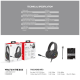 Slušalice Gaming Fantech MH87 Blitz Sakura - G94635