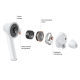 Slušalice Huawei bezicne bluetooth freebuds 3i 55033023 bele - MI20151