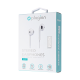 Slušalice Pluginn Ear7 lightning bele - 221846