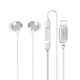 Slušalice za iPhone Lightning Remax RM-512i srebrne - 600488