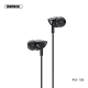 Slusalice REMAX Wired RW-106 3.5 mm crne - 78263