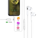 Slusalice sa adapterom za punjenje JH-015 za iPhone lightning bele HQ - 204515