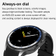 Smart Watch DT watch X srebrni  (kozna+silikonska narukvica) - 216180-1