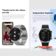 Smart Watch DT3 Mate crni (metalna+silikonska narukvica) - 216173-1
