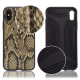 Maska za Samsung A80/ A805F Snake leather crna - 036447