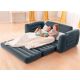 INTEX Sofa na naduvavanje 2u1, siva - 75176