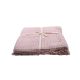 DEKOR DOM Prekrivač SOFT VAFEL 160x220cm Pudra - 024550