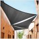 MODERNHOME Solarno trouglasto jedro za hlad 4x4x4m, siva - 19191G GRAY