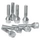 SUMEX Set 2 distancera i 8 šrafova za Volkswagen-Škoda sa 4 rupe 12mm m12 4X100X57.1mm - SP12457