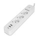 S-LINK PRODUZNI KABL SPG03TC 3 UTICNICE 2XUSB 1X TIP-C BELI 1.5M , 37303 - EP3163909