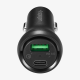 Spigen Steadiboost F31QC 2-Port Car Charger PD27W/QC3.0 crni - 000CP25597