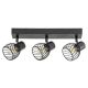 Rabalux Spot rasveta Aberama E14 3X MAX 10W crna (73003) - 73003