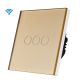 EXESHOP Wi-Fi pametni prekidač 3G TUYA Zlatni (WIFI TOUCH SWITCH) - SS007