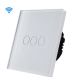 EXESHOP Wi-Fi pametni prekidač 3G TUYA Beli NN (WIFI TOUCH SWITCH) - SS016
