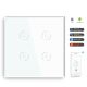 EXESHOP Wi-Fi pametni prekidač 4G TUYA Beli (WIFI TOUCH SWITCH) - SS019