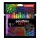 STABILO Flomasteri Point Max Arty, set 1/15 - MC488-15-1-20