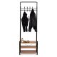 MODERNHOME Stalak za cipele i jakne sa policama - GH-202 BLACK