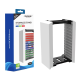 Stalak za diskove DOBE TP5-0520 PS4/ PS5 beli - 052813