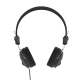 Stereo slušalice velike FUN4MUSIC crne - RP184014