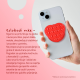 Stiker za mobilni telefon Magnetic Heart svetlo plavi - 220894