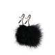 Stipaljke za bradavice sa crnom peruskom Nipple Clamps - ff001022