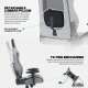 Stolica Gaming Fantech GC195 siva - 221885