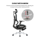 Stolica Office Fantech OC3 Ergonomska crna - 218227
