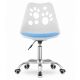 MODERNHOME Stolica print white blue - 3741_1-PRINT-J