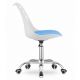 MODERNHOME Stolica print white blue - 3741_1-PRINT-J