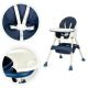 ECO TOYS Hranilica za bebe 2u1, bela/plava - HC-823 BLUE