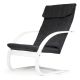 MODERNHOME Stolica za ljuljanje white/black - EP2554963