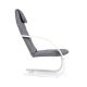 MODERNHOME Stolica za ljuljanje white/charo - TXWQM-31WH-CH-1