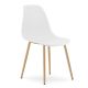 OSKAR Stolice wat bele, nogare imitacija drveta, set od 4 komada - 4053_4-WAT-1