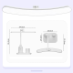 Stona lampa (1516-35) bela - 616142