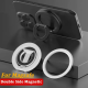 Stoni držač za mobilni telefon magnetni Ring beli - 618957