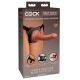 Strap on sa silikonskim dildom 18cm - 05469170000