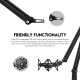 Studijski stalak za mikrofon Fantech AC902s Microfone boom arm crni - 214445