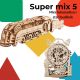 3D puzzle super mix 5 (Lokomotiva i budilnik) - 252-1-1-1-1-1