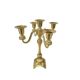 APEX Metalni svećnjak 30cm, zlatna - SVECNJAKGOLD