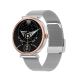 Smart watch sa silikonskom narukvicom DT109, srebrna - SW383