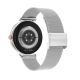 Smart watch sa silikonskom narukvicom DT109, srebrna - SW383