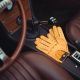 SW Kožne rukavice za vožnju narandzasto braon  veličina l - SW9136L